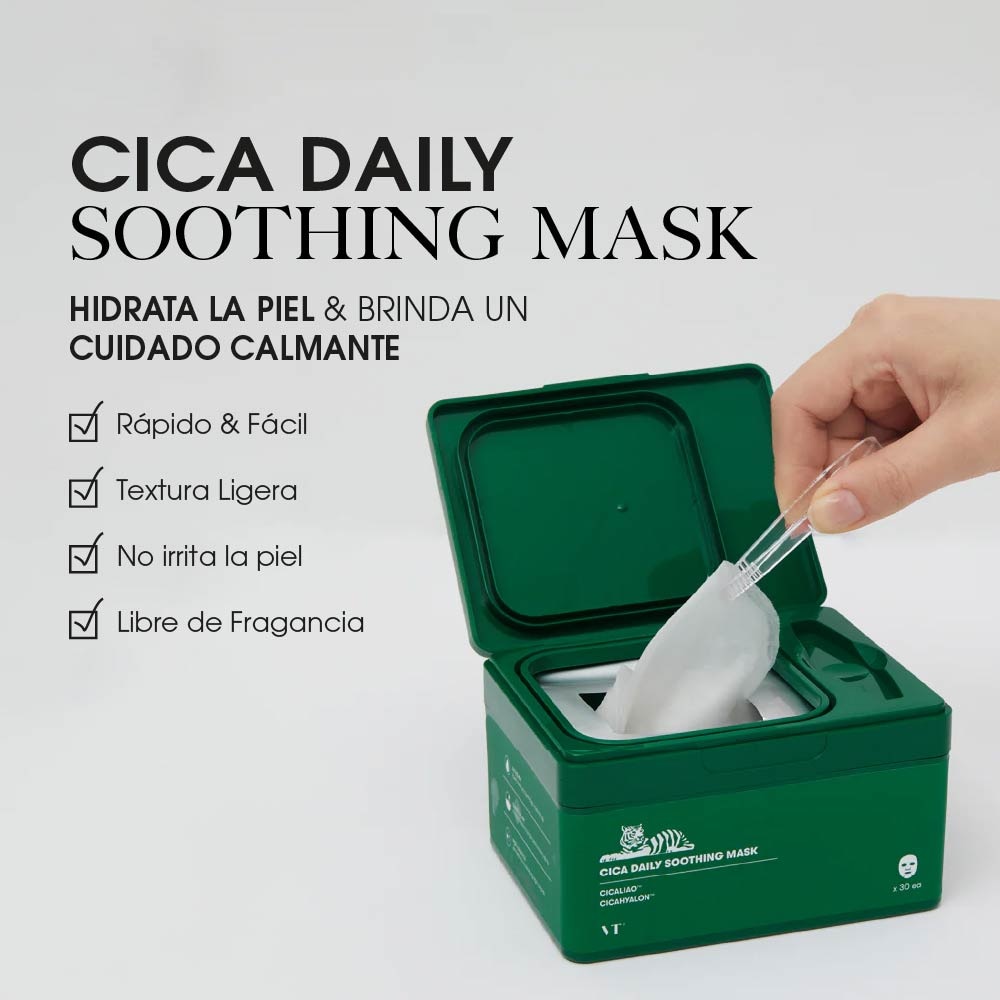 CICA DAILY SOOTHING MASK (MASCARILLA FACIAL)